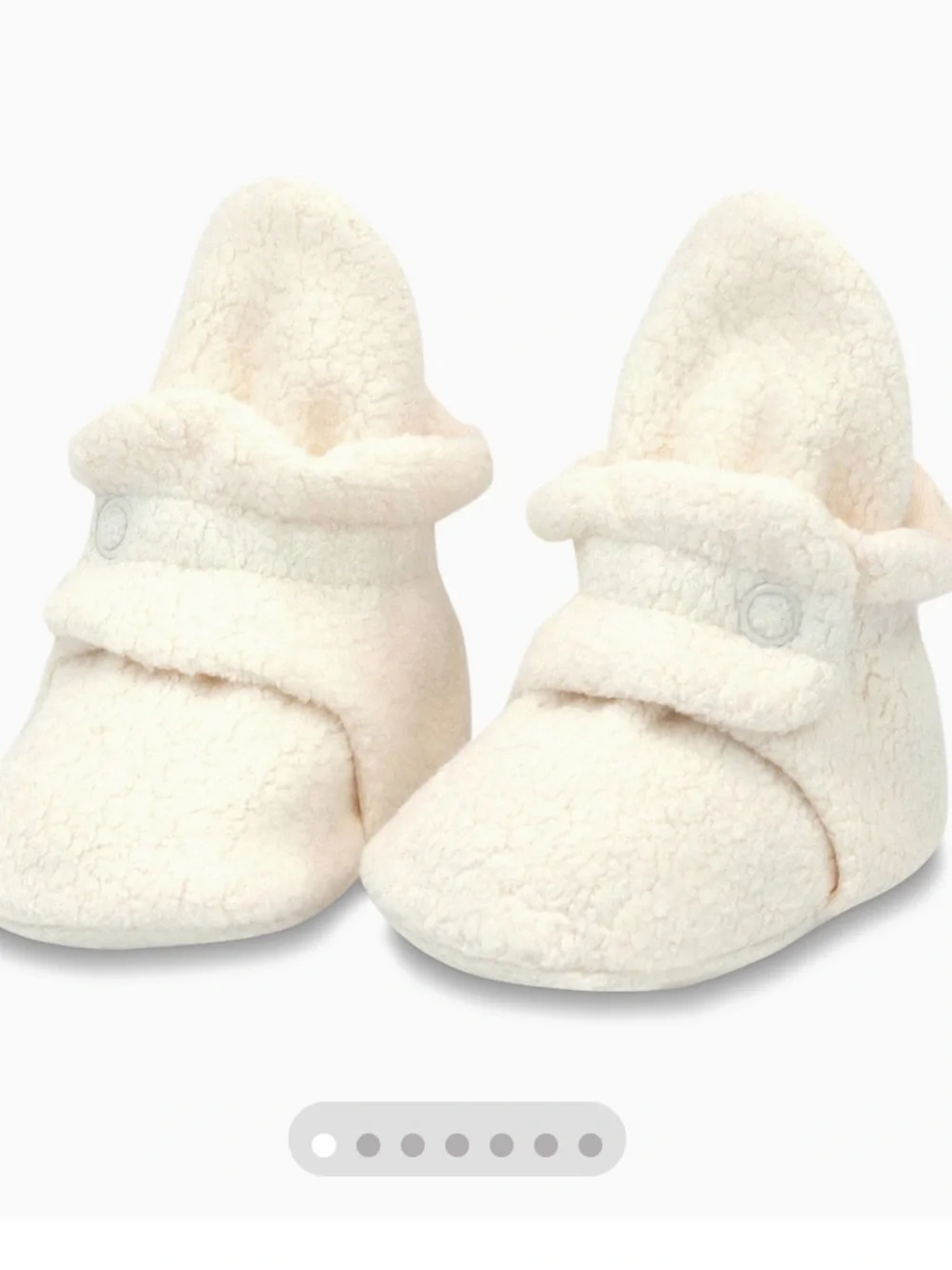 Zutano Fleece 6 mo Baby Booties